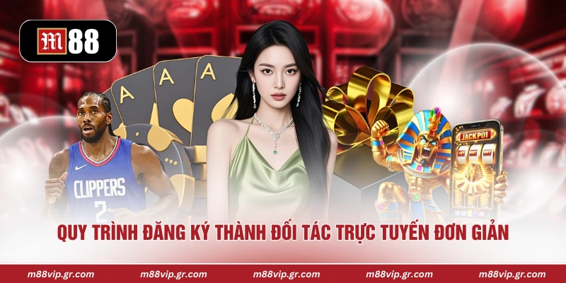 Quy trình đăng ký thành đối tác trực tuyến đơn giản